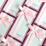 Ribbon Bow Lash Box Manufacturer - Custom Open Box Holiday Gift Packaging