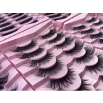 Faux Mink Lash Manufacturer - 3D Natural Transparent Band 15mm Vegan