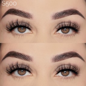 睫毛供应商生产商-贴牌15毫米3D5D绒水貂毛睫毛