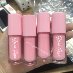 Lip Gloss Tubes Factory - Big Wand Nude Pink Custom Pigment Glossy