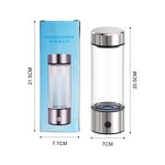 Hydrogen Generator Ionizer Water Bottle Manufacturer - Customized Rechargeable H2 Glass Gift Box Corporate for Executives for Boiling