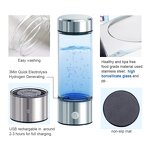 Hydrogen Generator Ionizer Water Bottle Manufacturer - Customized Rechargeable H2 Glass Gift Box Corporate for Executives for Boiling