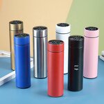 Smart Thermos Manufacturer - H4.0 500ml Black Double Wall Insulation Stainless Steel Fahrenheit with Digital Temperature Display