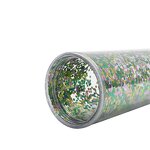 Acrylic Tumbler Manufacturer - Customized 16oz Clear Double-Walled Snow Globe DIY Baptism Giveaway Gifts Shimmer Glitter Straw