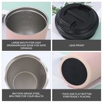 Coffee Tumbler Manufacturer - Customized 12oz Blue Mini Travel Stainless Steel Insulated Leak-proof Gift