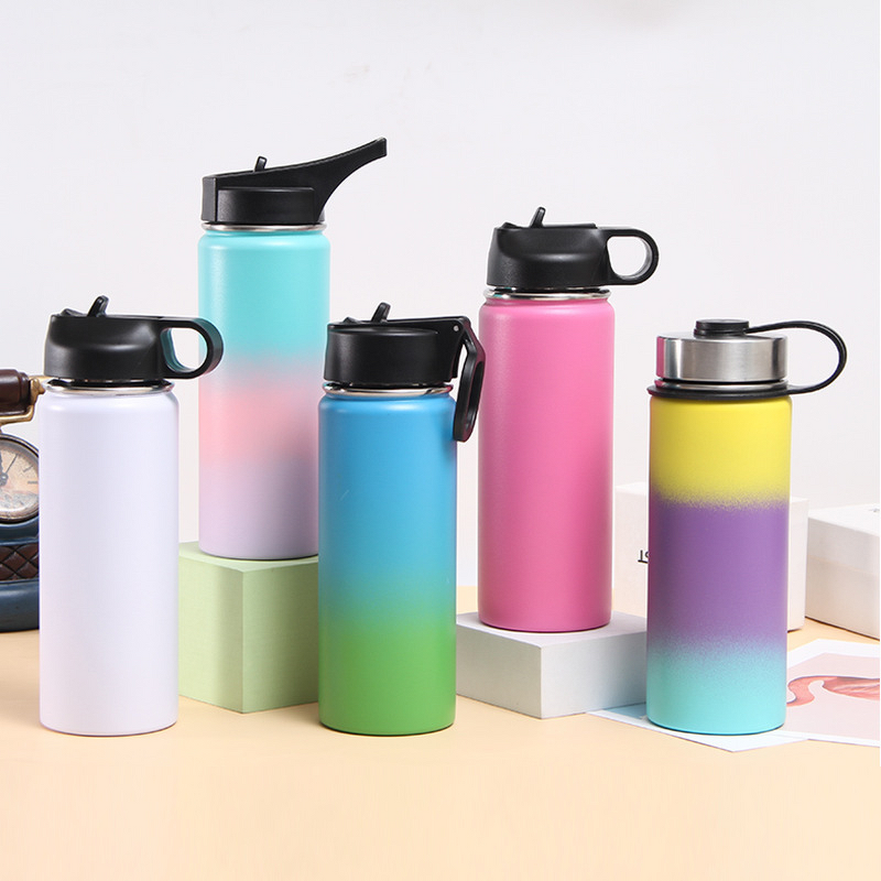 Sports Water Flask Manufacturer - Custom Logo Stainless Steel Insulated Vacuum Outdoor