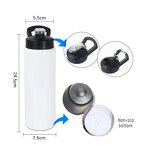 Sports Thermos Water Bottle Manufacturer - Top Selling 20oz 26oz Vacuum Insulated Portable Stainless Steel Outdoor with Lid