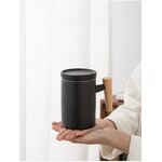 Ceramic Tea Infuser Mug Manufacturer - Corporate Business Gift Creative Matte Sublimation with Lid and Bamboo Handle