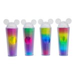 Studded Cups Tumbler Manufacturer - 2024 DIY 750ml Cold Coffee Mug Plastic Double Wall Bling Studded Mouse Ears