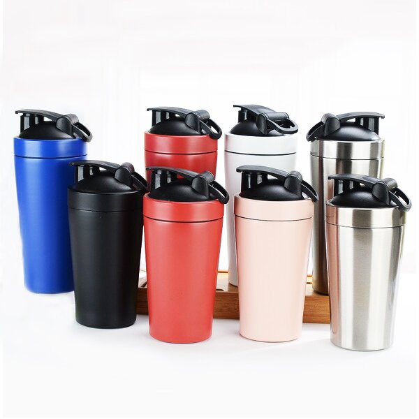 Protein Mixer Shaker Tumbler Manufacturer - New Arrival 17oz Stainless Steel Sports Bpa Free Vortex with Logo