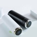 Smart Water Bottle Manufacturer - Led Temperature Display 400ml Stainless Steel Vacuum Sport Thermal