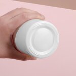 Glass Water Bottle Manufacturer - Cute Bear Design Transparent Leak-Proof with Lid Straw for Coffee Milk Tea Portable