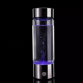 Hydrogen Rich Generator Water Bottle Manufacturer - Wholesale Business Gift USB Rechargeable 3Min Quick Electrolysis Glass for Healthcare