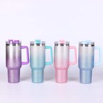 Tumbler Cup Manufacturer - Christmas Gift 40oz Double Wall Vacuum Insulated Stainless Steel with Handle Lid Straw
