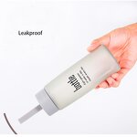 Frosted Water Bottle Manufacturer - 16oz Red Portable Marketing Advertising Gift for Juice Tea Drinking with String Lanyard