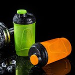 Gym Protein Shaker Bottle Manufacturer - 2024 Insulated 500ml Stainless Steel Cup Mixer Outdoor Sports Made of PP Material