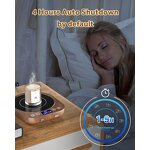 Coffee Mug Warmer Manufacturer - Corded Electric Gravity-Induction 9 Temperature Settings 4H Auto Shut 1-9 Hour Timer Home Office Desk