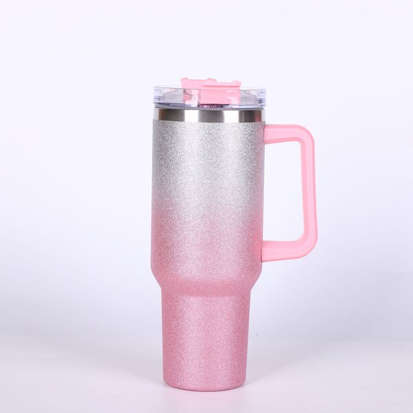 Insulated Tumbler Manufacturer - Stainless Steel Double Wall Vacuum with Straw 40oz 6-12 Hours Thermal BPA Free Portable