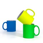 Ceramic Milk Coffee Mug Manufacturer - Custom Reasonable Price DIY 11 oz Fluorescent Blank Sublimation for Promotion