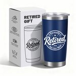 Tumbler Manufacturer - Custom Air Force Fire Fighter Engravable Retirement Gift 20oz Stainless Steel Double Wall Vacuum