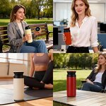 Smart Water Bottle Manufacturer - Custom Logo Led Temperature Display 500ml Jaandi Leak-proof Thermos Stainless Steel Sports Gym