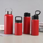 Sports Water Bottle Manufacturer - Customized Vacuum Insulated 18oz 32oz Wide Mouth Double Wall Stainless Steel