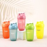 Fitness Shaker Cups Manufacturer - New Style 500ml 17oz Blue Orange Green for Gym Sports Drinking for Adults Party