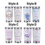 Tumbler Manufacturer - Personalized Birthday Return Gift 20 Ounce BPA Free Stainless Steel Double Wall Vacuum Insulated
