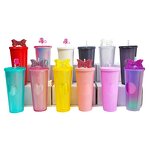 Studded Tumblers Manufacturer - Cup Studded Double Wall Custom in Bulk Reusable Plastic 680ml