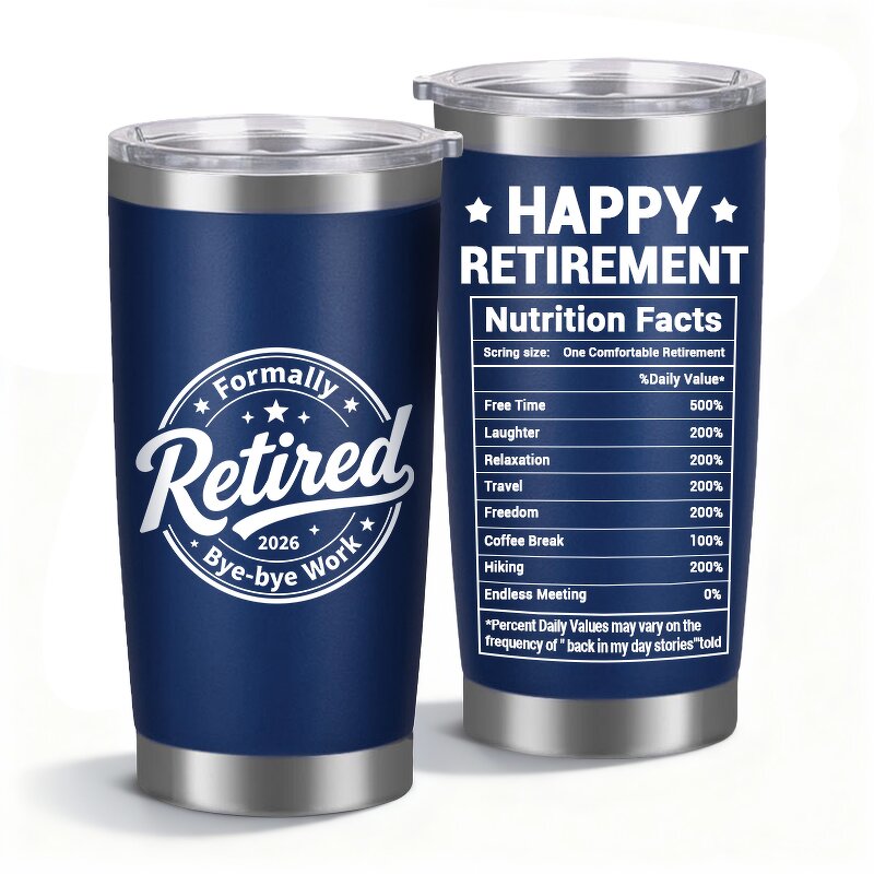 Tumbler Manufacturer - Custom Air Force Fire Fighter Engravable Retirement Gift 20oz Stainless Steel Double Wall Vacuum