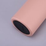 Coffee Drinking Flask Manufacturer - Custom Logo Grey 17oz Portable Stainless Steel Thermos Vacuum Insulated Gift Set with 3 Cups