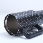 Coffee Travel Mug Manufacturer - Wholesale Bulk Custom Logo Insulated Double Wall 40 oz Stainless Steel with Straw Handgrip Lid BPA Free