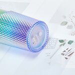 Studded Cups Tumbler Manufacturer - 2024 DIY 750ml Cold Coffee Mug Plastic Double Wall Bling Studded Mouse Ears