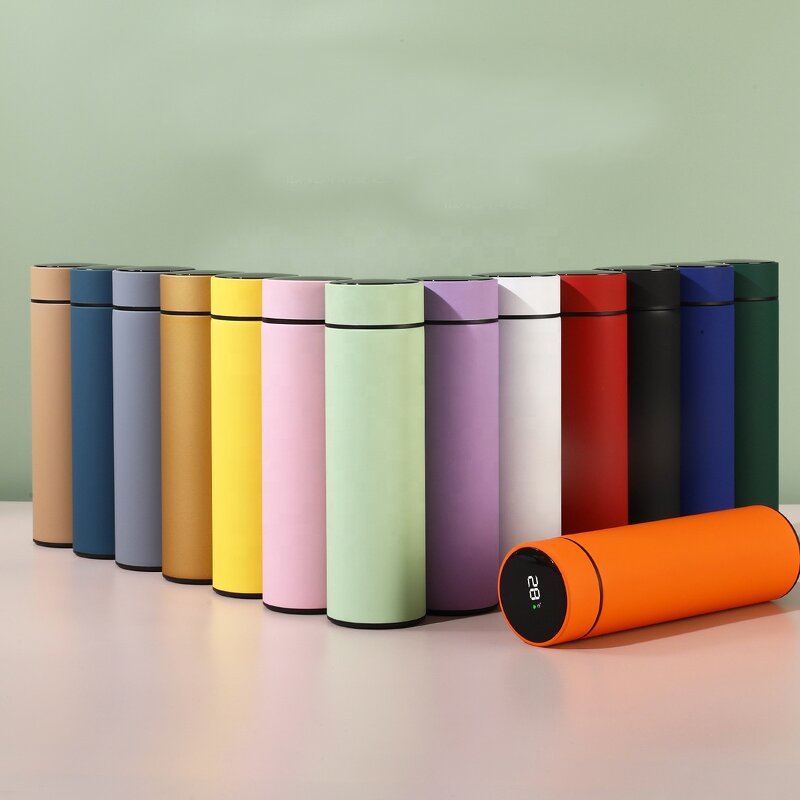 Smart Thermos Manufacturer - Business Gifts H3.0 17oz Stainless Steel Led Digital Temperature Display Vacuum with Sensor