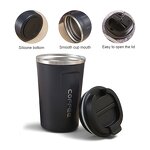 Travel Water Cup Tumbler Manufacturer - Wholesale Outdoor Gift Simple Double Wall Leak-proof Stainless Steel Portable Thermos Coffee