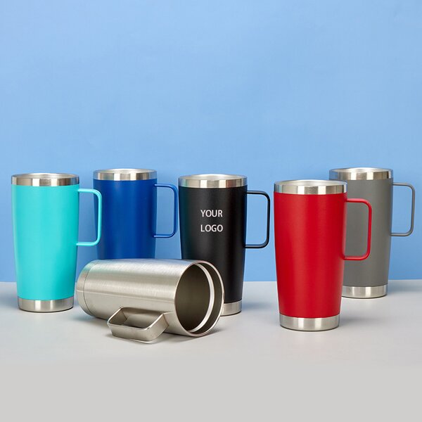 Office Cup Manufacturer - Business Promotional 20oz Leak-Proof Double Wall Vacuum Insulated Stainless Steel Eco-Friendly BPA Free