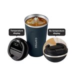 Smart Water Bottle Cup Manufacturer - Outdoor Simple Portable 304 Vacuum Stainless Steel Intelligent Temperature Display Led