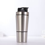Protein Shaker Tumbler Manufacturer - High Quality Custom 500ml Classic Reusable Metal Stainless Steel Sport Gym