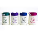 Teddy Bear Glass Cups Manufacturer - Wholesale Baptism Giveaway Gifts 400ml Green Double Wall with Lids Straw Direct Drinking Eco-Friendly