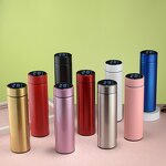 Smart Thermos Manufacturer - Custom Logo Giveaways Gift LED Digital Temperature Display Vacuum Insulated Flask Stainless Steel