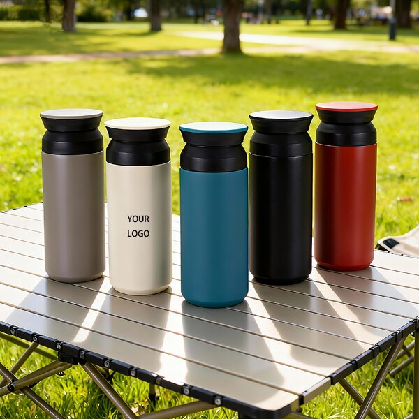 Sports Water Bottle Manufacturer - New Design Giveaway Gift Japanese 304 Stainless Steel Double Wall Vacuum Insulated Gym Hiking Travel