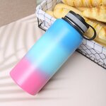 Sports Water Bottle Manufacturer - Customized Vacuum Insulated 18oz 32oz Wide Mouth Double Wall Stainless Steel
