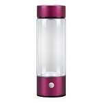 Electric Hydrogen-Rich Generator Cup Manufacturer - Luxury 420ml Burgundy Rechargeable Corporate Gift for Boiling Water