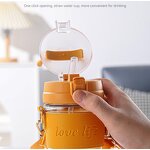 Coffee Glass Cup Carrier Manufacturer - Ladies Promotional Set Portable Cross Body Reindeer Lid Shoulder Straw Water Bottle Accessories