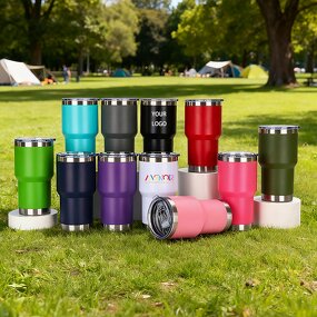 Coffee Tumbler Manufacturer - Customized Premium 20oz Leakproof Matte 304 Stainless Steel Double Wall Vacuum BPA Free