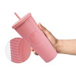 Studded Tumblers Manufacturer - Cup Studded Double Wall Custom in Bulk Reusable Plastic 680ml