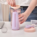Fitness Gym Shaker Cup Manufacturer - Wholesale 22oz Portable Double Wall Strawberry Plastic BPA Free for Protein Powder Customizable