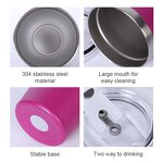 Vacuum Thermos Ice Cup Manufacturer - Custom Logo Stainless Steel Double Wall Car Portable Coffee with Pack Flask