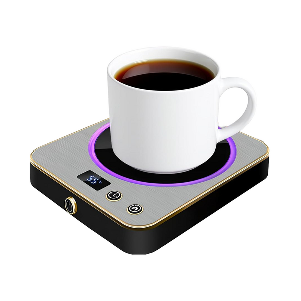 Mug Warmer Manufacturer - Desk Portable 3-Temperature Smart Aluminium Plastic Resin Materials