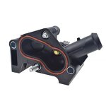 Engine Thermostat Manufacturer - DONPINS New for 2011-17 Ford Fiesta Coolant Water Outlet Housing 7M5G8K556AC BE8Z8K556A